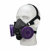 Forney P100 High Efficiency Dual Cartridge Half Mask Respirator 55905